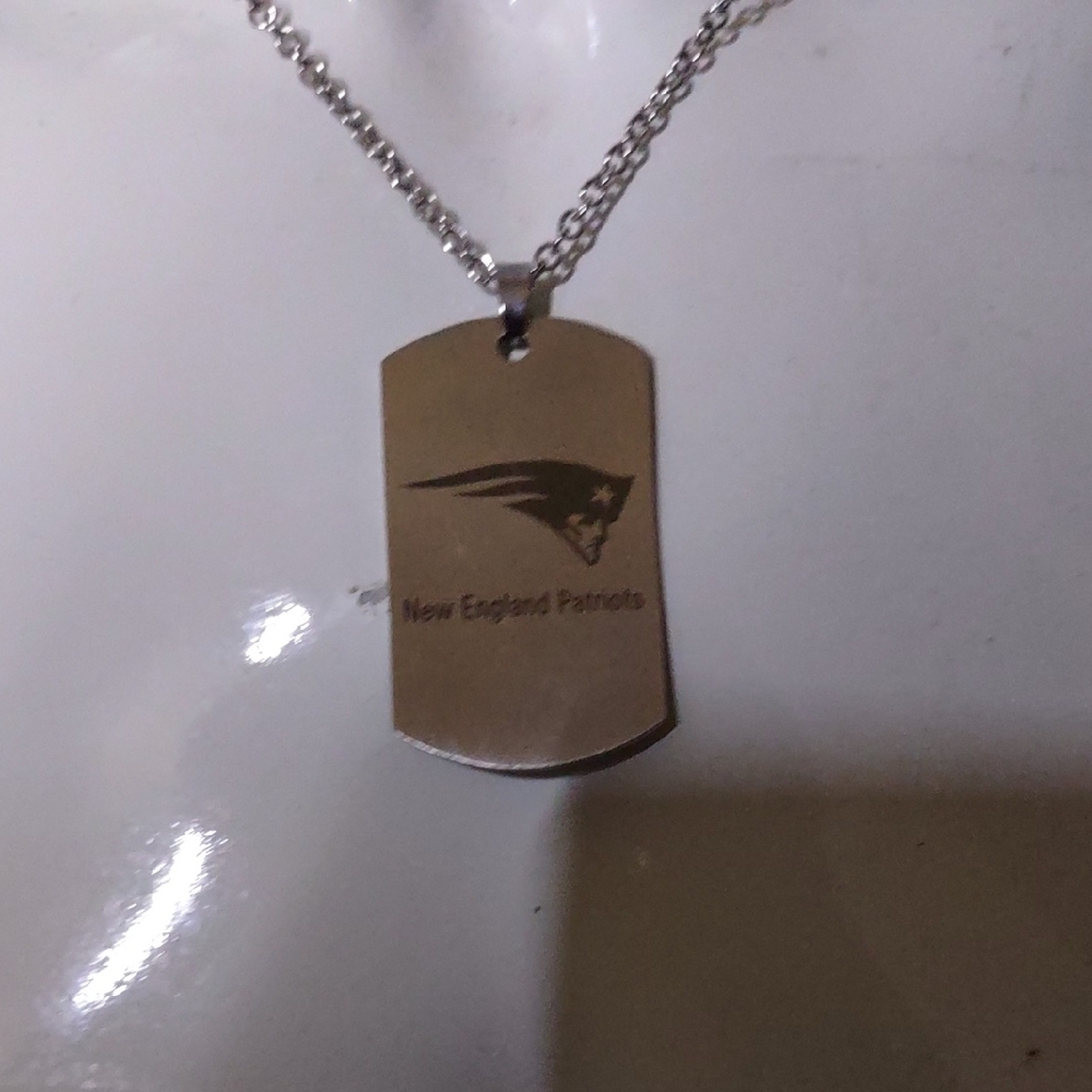 Silver Dog Tog Tag For Human Or Dog.